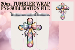 Whimsical nights 20oz tumbler wrap, Cross and Bow Product Image 1