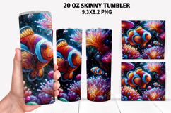 Skinny Tumbler 20oz Wrap Design, Valentine Tumbler PNG Product Image 1