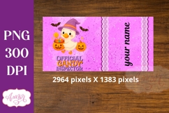 Candy inspector sippy cup sublimation, Halloween sippy cup Product Image 3