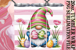 Luminous Days 20oz tumbler wrap, Easter Gnomes Product Image 1