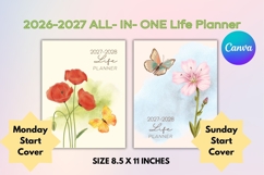 2027-2028 All in One Life Planner Product Image 2