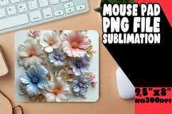 Vibrant Colorful Flower Design Pad: Stylish Edition Product Image 1