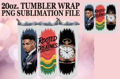 PRESENT OF ADVENTURE 20oz TUMBLER WRAP, Juneteenth Product Image 1