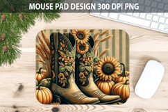 Boots Mouse pad Sublimation - Thanksgiving PNG Design Product Image 1