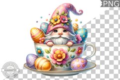 Easter Gnome Sublimation - Clipart PNG Design Product Image 1