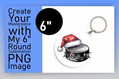 Bright Round Design for Keychains , Holiday Product Image 1