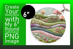 Radiant 3D Round Design Sublimation Product Image 1