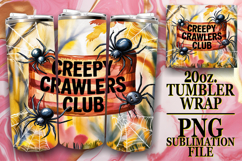 RADIANT ADVENTURE 20oz TUMBLER WRAP, Halloween Product Image 1