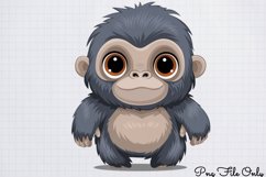 Watercolor Safari Adventure Clipart PNG Product Image 1