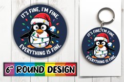 15x Keychain &amp; Coaster Set , Xmas Product Image 7