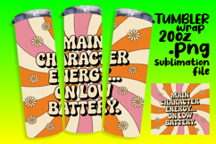 FASHIONABLE 20oz Tumbler Design , Girl Quote Product Image 1