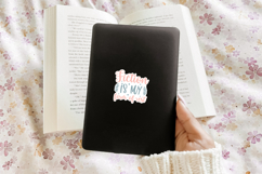 Printable Cozy Book Lover Sticker | My Form Of Rest Product Image 3