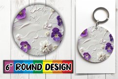 Blossom Beauty - Circle Sublimate Magic Round Product Image 1