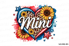 American Mini Svg | 4th of July Svg | Svg Cut File Product Image 1