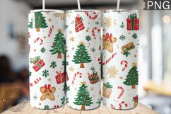 Christmas Tree Tumbler Wrap -High Quality 300 Dpi Product Image 1