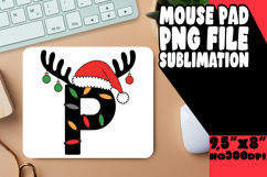 WHIMSICAL mouse PAD PNG Design, Christmas Product Image 1