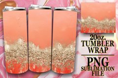 Dazzling Leopard Print Tumbler Wrap: Sublimation - 20oz Product Image 1