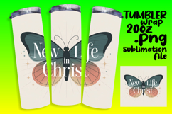 Stylish 20oz Tumbler Template , Religious Product Image 1