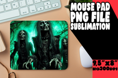 Joyful Mouse Mat Designs for Kids, Horror Halloween Product Image 1