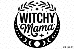 Witchy Mama Svg | Halloween Svg | Svg Cut Files Product Image 1