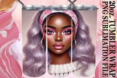 Luminous moments 20oz tumbler wrap, Love Girl Product Image 1