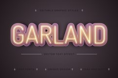 Garland - Editable Text Effect, Font Style Product Image 1