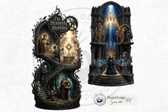 Grimm Brothers Tales Dark Fairytale Cliparts children book Product Image 11