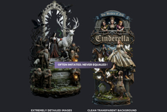 Grimm Brothers Tales Dark Fairytale Cliparts children book Product Image 3