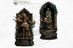 Grimm Brothers Tales Dark Fairytale children book PNG v2 Product Image 9
