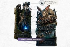 Grimm Brothers Tales Dark Fairytale children book PNG v2 Product Image 10