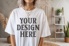 Comfort Colors 1717 White T-Shirt Mockup Product Image 1