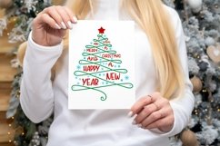Card mockup Christmas mockup product mockup holiday mockup Card template Xmas mockup template