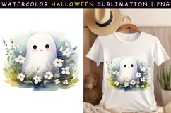 Cute Halloween Ghost Sublimation Product Image 1