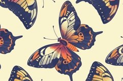 Butterfly Pattern Background Wallpaper Product Image 1