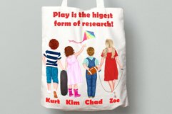 Kids clipart Custom Children clipart Kids Sport Kids playing Product Image 9