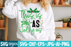 This is As Jolly As SVG Design | Christmas SVG Design Product Image 1