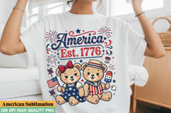 America Es.1776 Sublimation Design,Happy 4th of july png Product Image 3