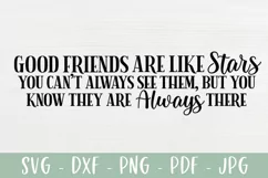 Good Friends Are Like Stars | Farmhouse Sign Product Image 2