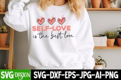 Self-Love is the best love SVG Design,Self-Love is the best Product Image 3