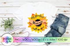 My Greatest Blessings Call Me MOM | Mother's Day Print | PNG Product Image 1
