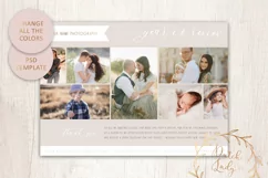 PSD Year In Review Photo Card Template #1 Product Image 3