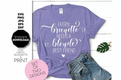 bestie SVG, Big Sister SVG, Best Friends SVG, Friendship Svg Product Image 3