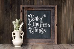 Enjoy the Little Things SVG Cut File - Motivational SVG Product Image 5