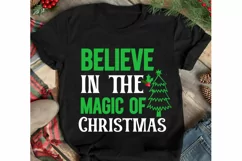 Believe in the Magic of Christmas SVG Cut File,Christmas SVG Product Image 2