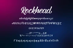 Rockhead script - Free Font of The Week Product Image 5
