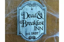 Dead & Breakfast Inn cut File - Halloween SVG DXF EPS AI PNG Product Image 2