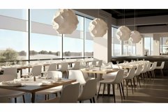 cozy light restaurant background Product Image 1