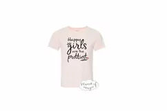 Happy Girls Are The Prettiest Svg, Inspirational Quote Svg Product Image 2