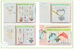 Spring Busy Binder | Toddler and Preschool Activities Product Image 3