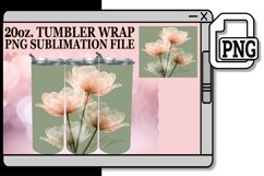 Floral Fantasy Mug Design Sublimation Elegance Product Image 1